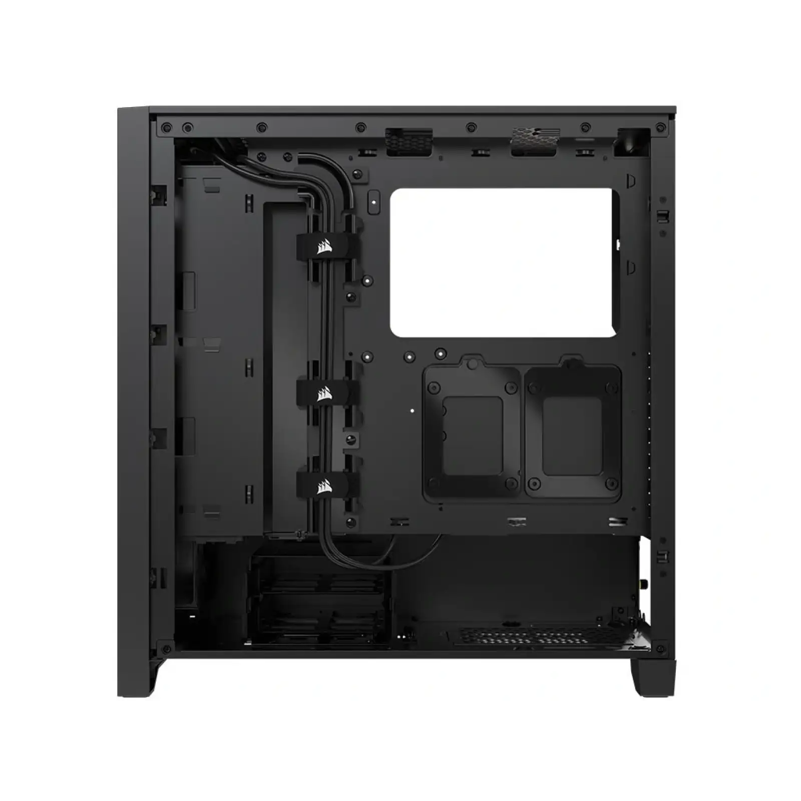 Корпус Corsair iCUE 4000D RGB AirFlow Tempered Glass Black (CC-9011240-WW) без БЖ UA