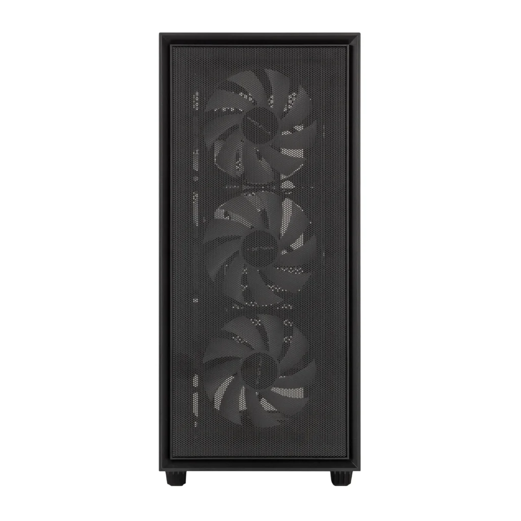 Корпус Prologix E107 Tempered Glass 1xUSB2.0, 2xUSB3.0, Black без БЖ UA