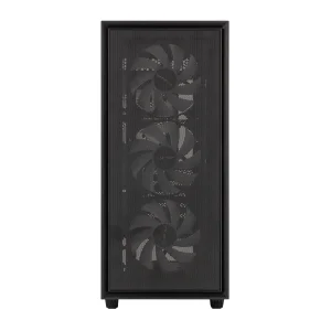 Корпус Prologix E107 Tempered Glass 1xUSB2.0, 2xUSB3.0, Black без БЖ UA
