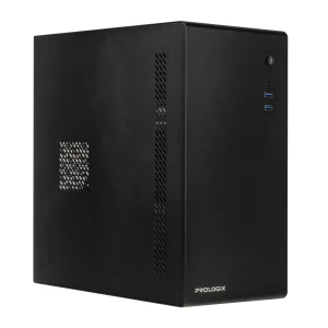 Корпус Prologix E105 400W 12см, 2xUSB3.0, Black UA