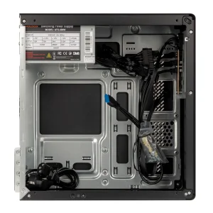 Корпус Prologix E105 400W 12см, 2xUSB3.0, Black UA