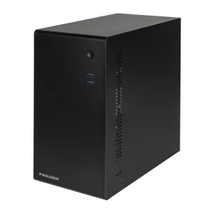 Корпус Prologix E105 400W 12см, 2xUSB3.0, Black UA