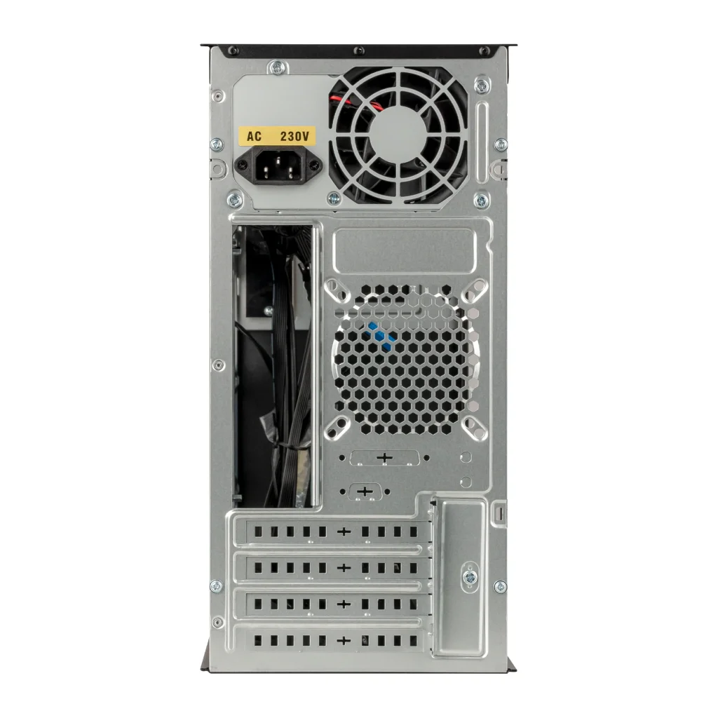 Корпус Prologix E105 400W 12см, 2xUSB3.0, Black UA