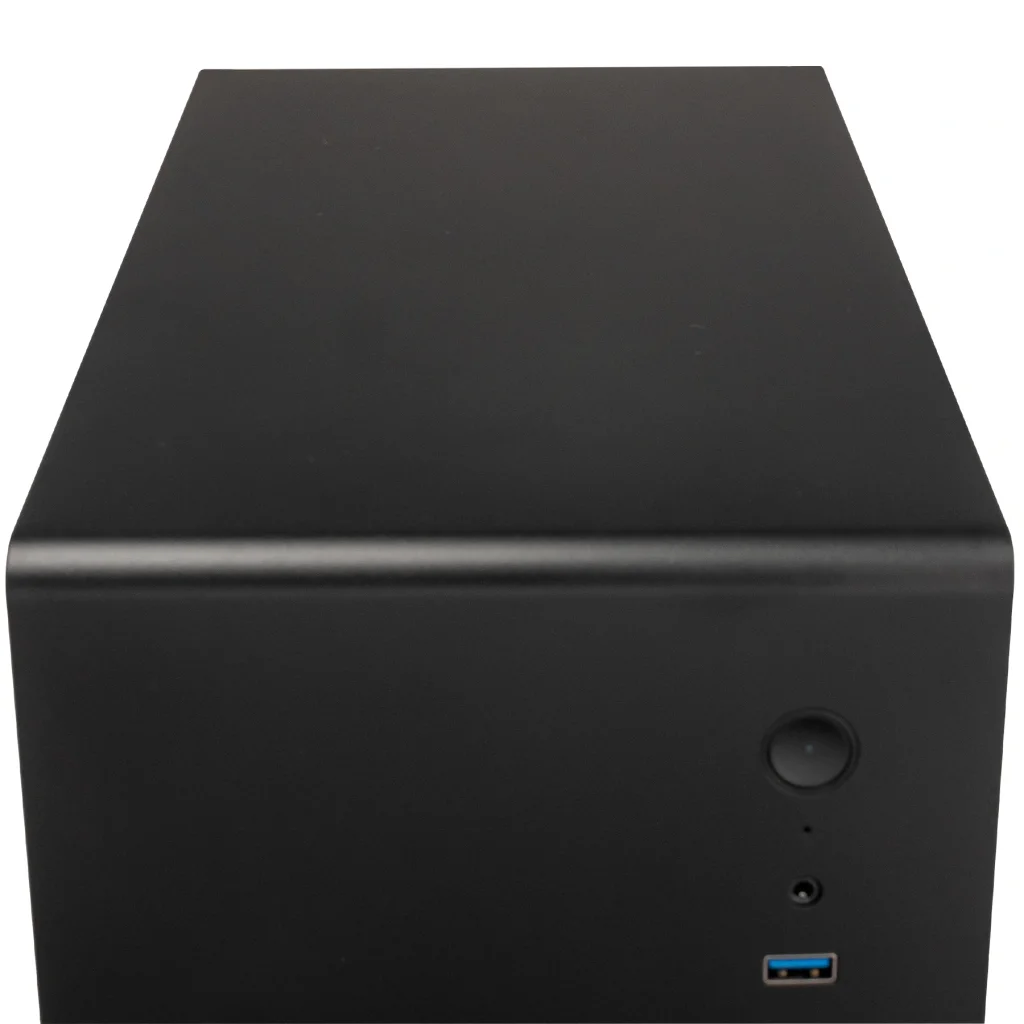 Корпус Prologix E105 400W 12см, 2xUSB3.0, Black UA