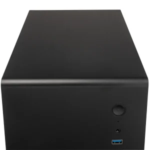 Корпус Prologix E105 400W 12см, 2xUSB3.0, Black UA