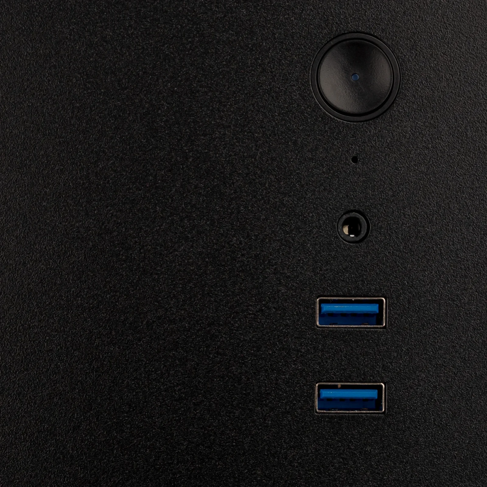 Корпус Prologix E105 400W 12см, 2xUSB3.0, Black UA