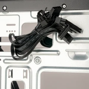 Корпус Prologix E105 400W 12см, 2xUSB3.0, Black UA