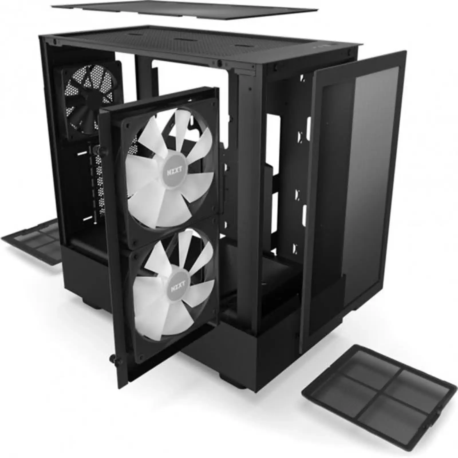 Корпус NZXT H5 Flow RGB Black (CC-H51FB-R1) без БЖ UA