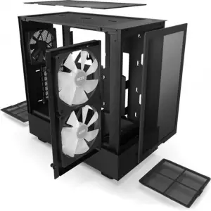 Корпус NZXT H5 Flow RGB Black (CC-H51FB-R1) без БЖ UA