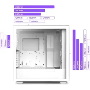 Корпус NZXT H7 Elite RGB White (CM-H71EW-02) без БЖ UA