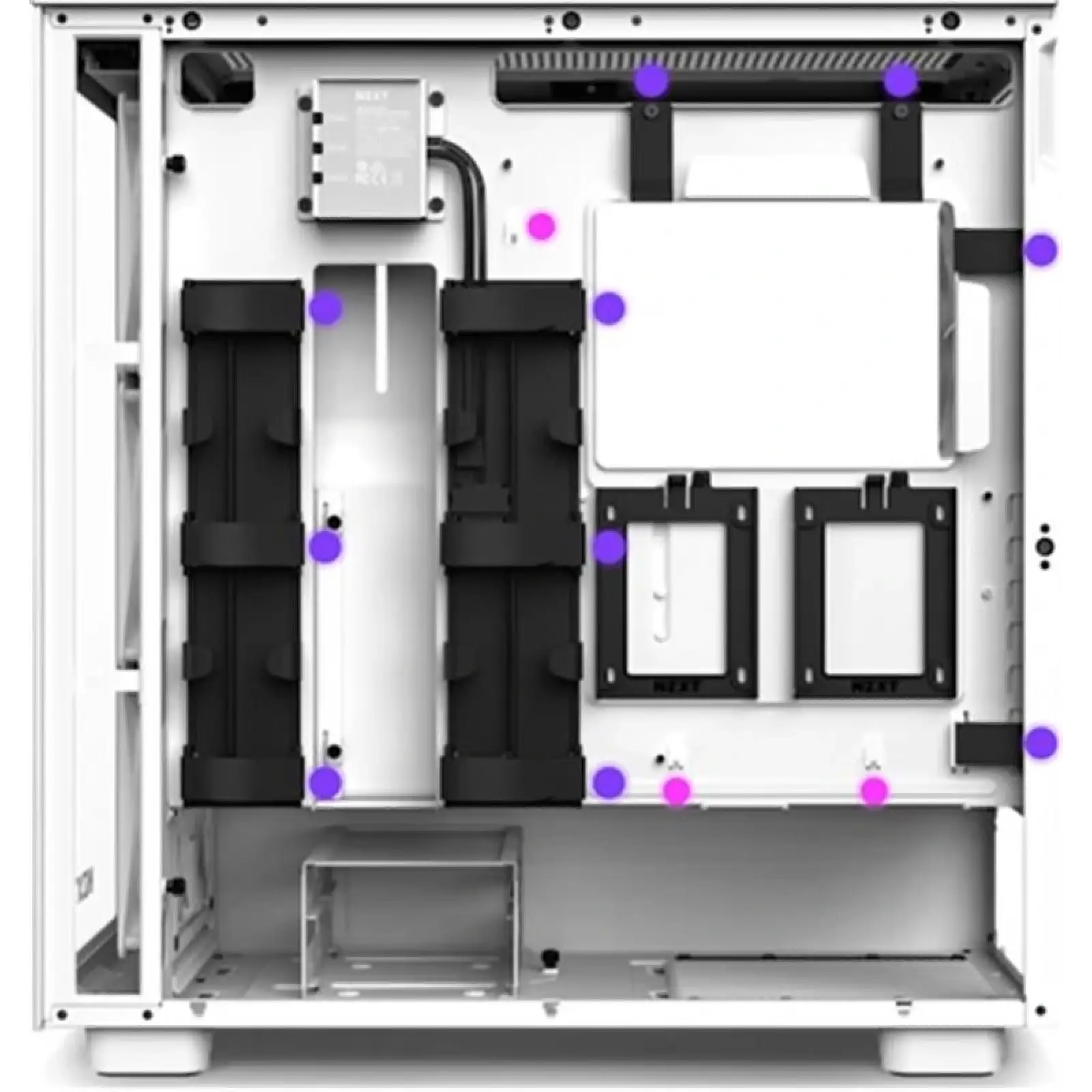 Корпус NZXT H7 Elite RGB White (CM-H71EW-02) без БЖ UA