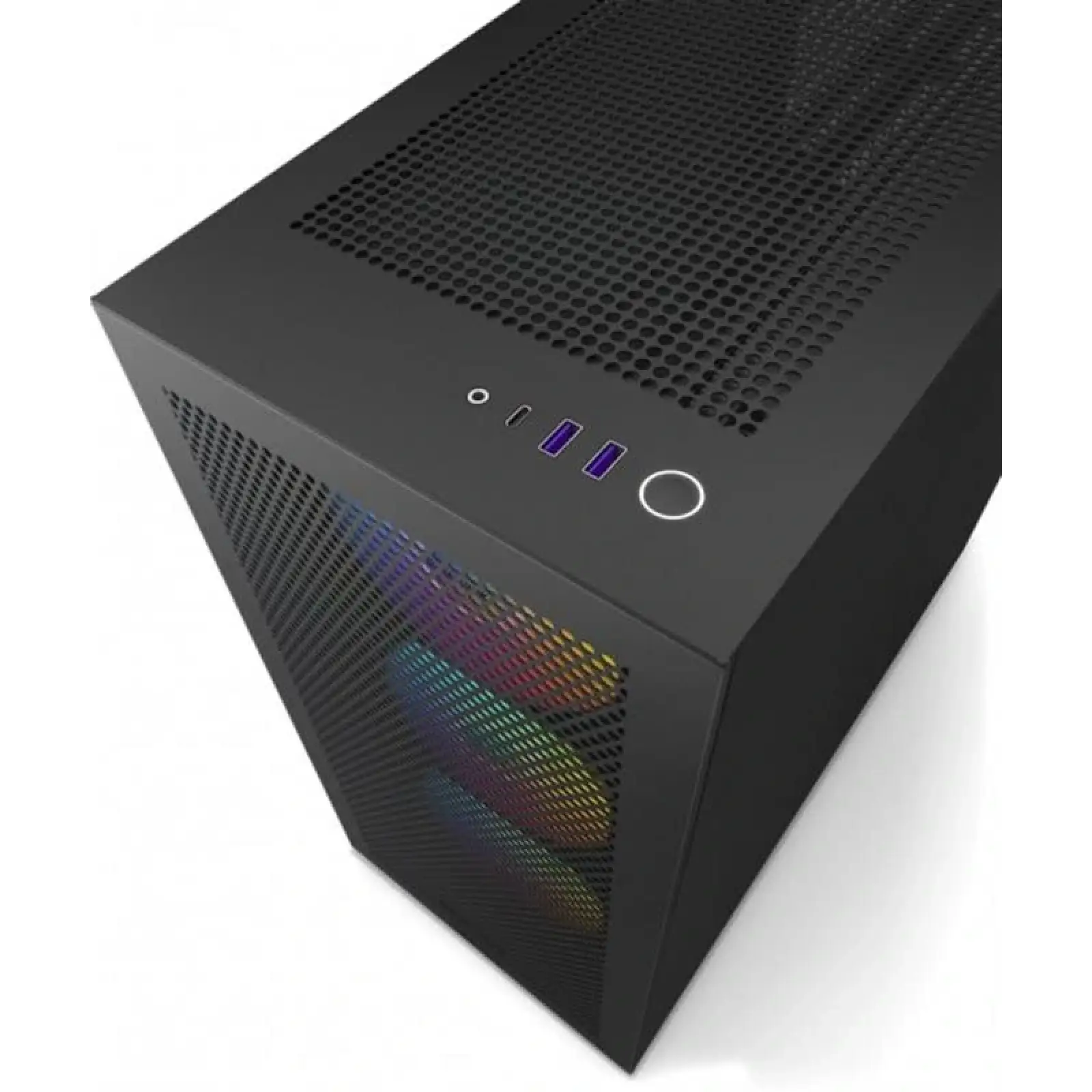Корпус NZXT H7 Flow RGB Black (CM-H71FB-R1) без БП UA
