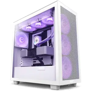 Корпус NZXT H7 Flow RGB White (CM-H71FW-R1) без БЖ UA