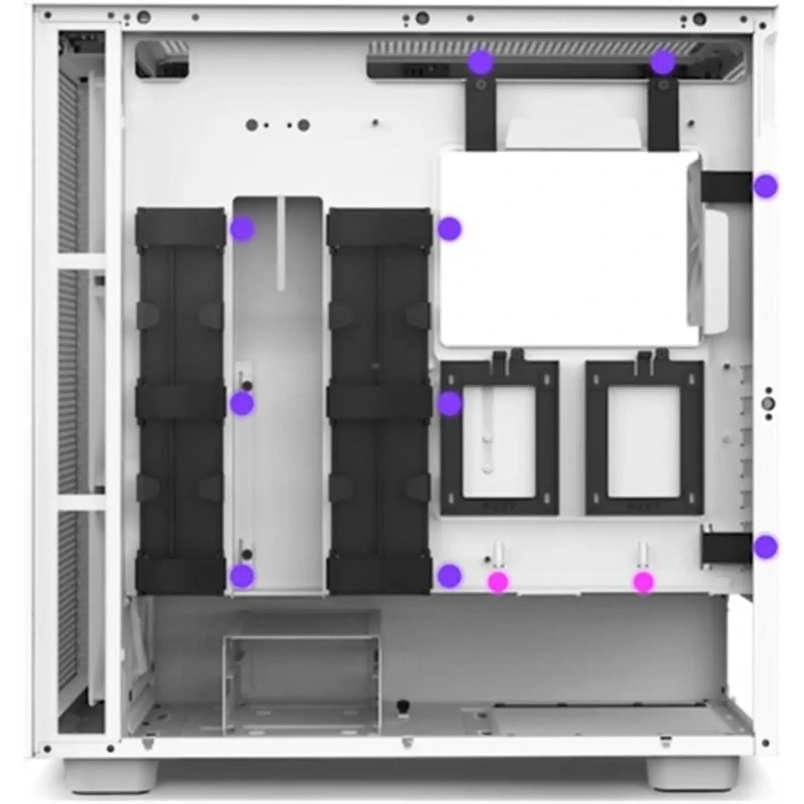 Корпус NZXT H7 Flow RGB White (CM-H71FW-R1) без БЖ UA