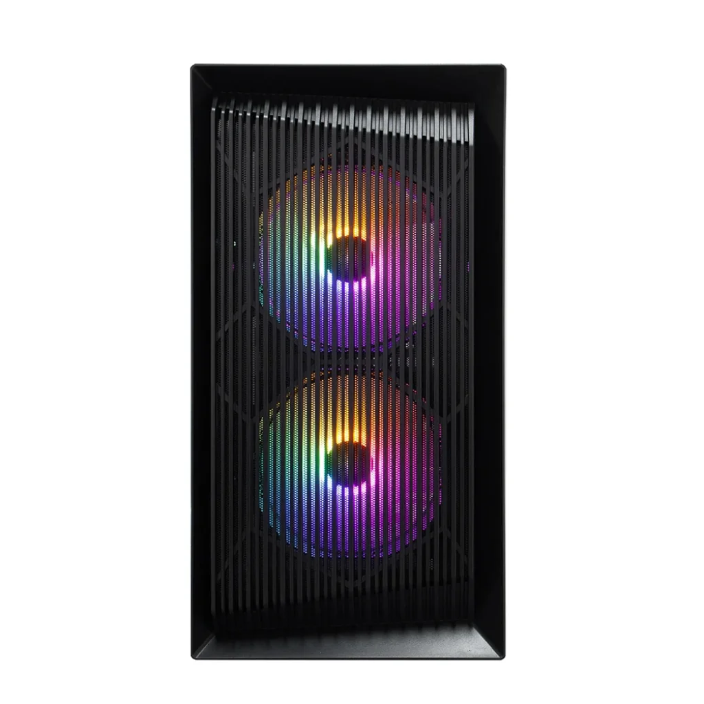 Корпус 1stPlayer BS-2-BK-3F1 Black без БЖ UA