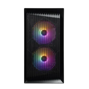 Корпус 1stPlayer BS-2-BK-3F1 Black без БЖ UA