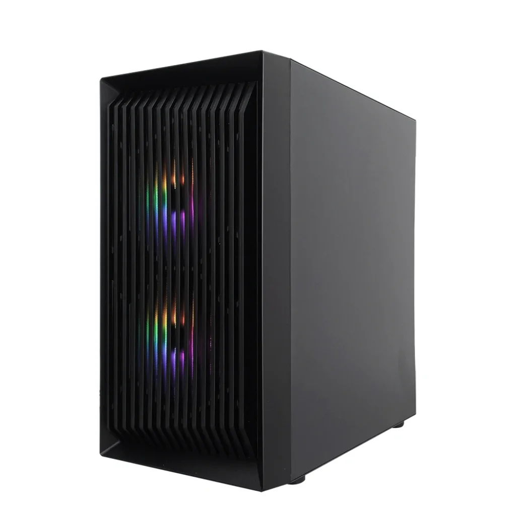 Корпус 1stPlayer BS-2-BK-3F1 Black без БЖ UA