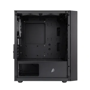 Корпус 1stPlayer BS-2-BK-3F1 Black без БЖ UA