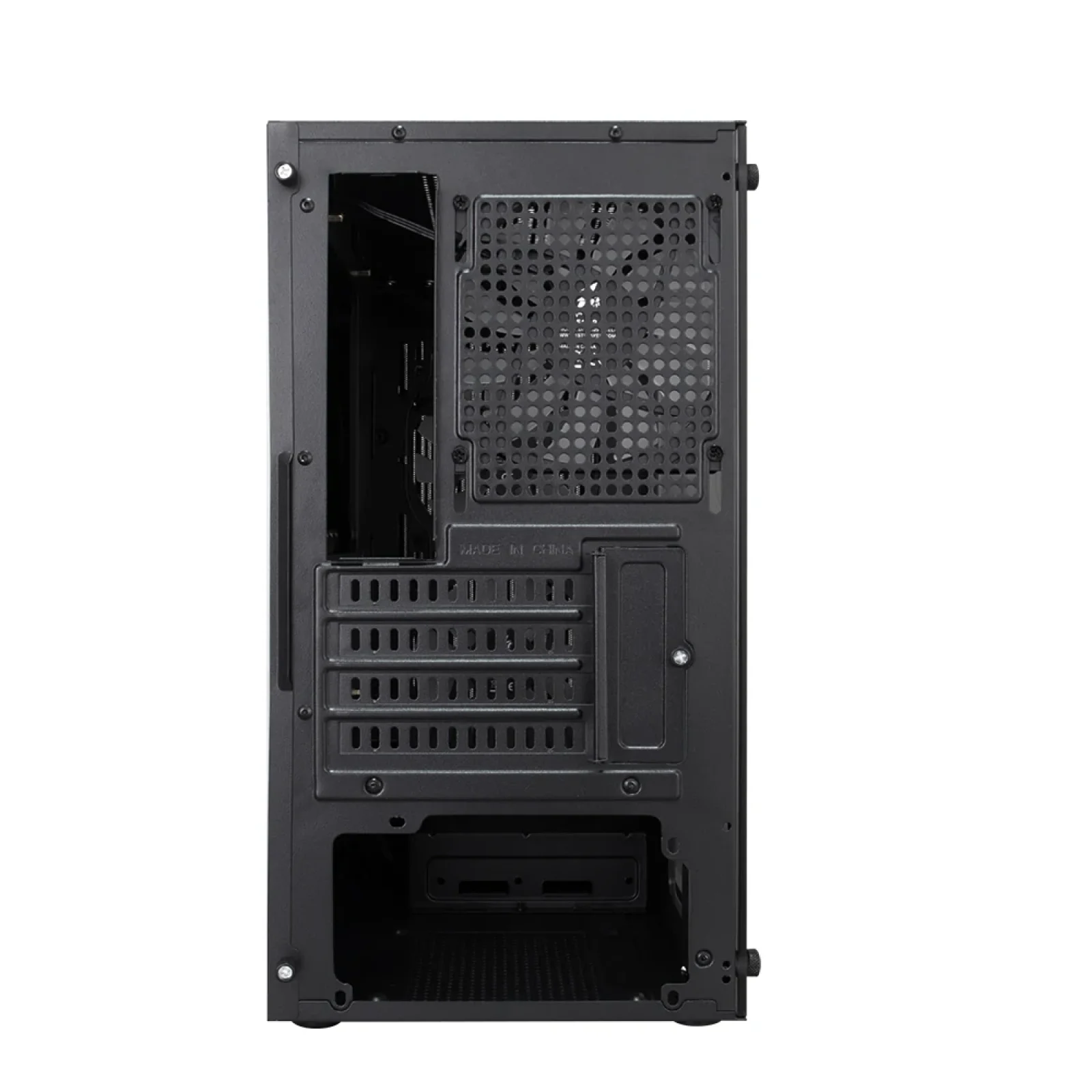 Корпус 1stPlayer BS-2-3F1-BK Black без БЖ UA