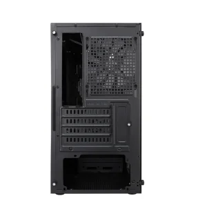 Корпус 1stPlayer BS-2-BK-3F1 Black без БЖ UA