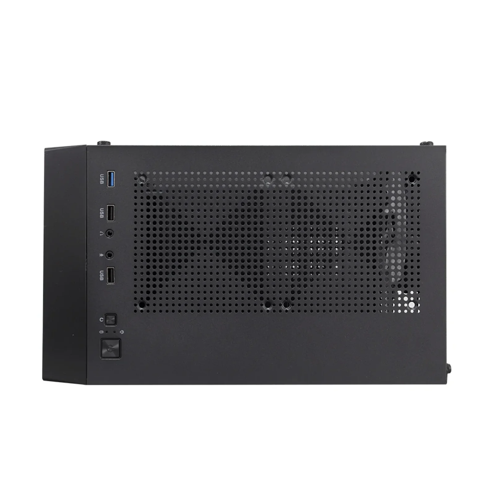 Корпус 1stPlayer BS-2-3F1-BK Black без БЖ UA