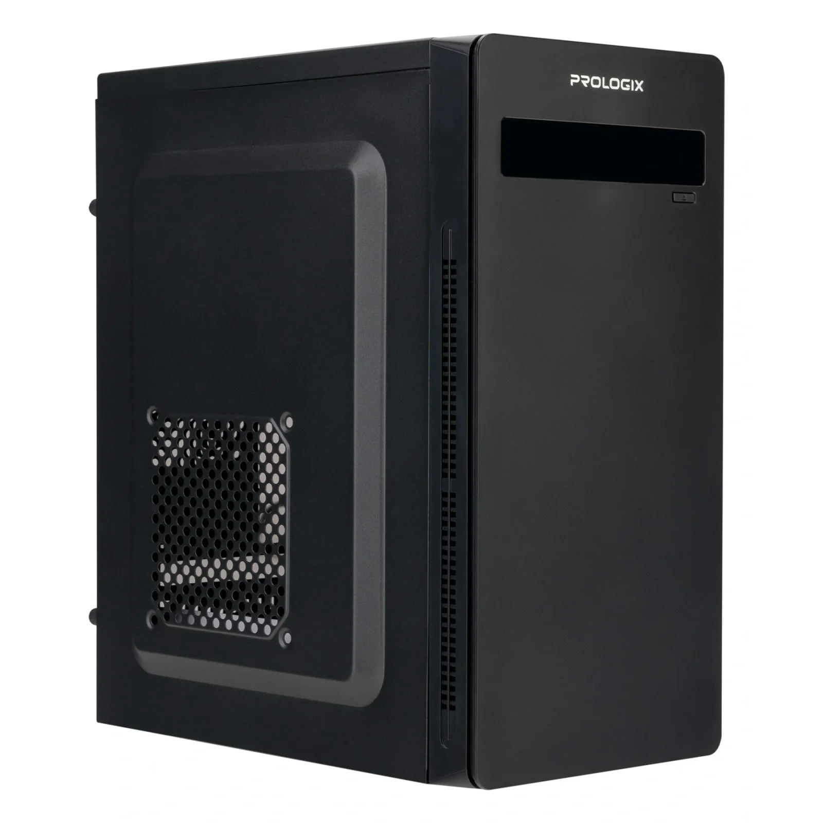 Корпус Prologix E101 500W 12см, 2xUSB3.0, Black UA