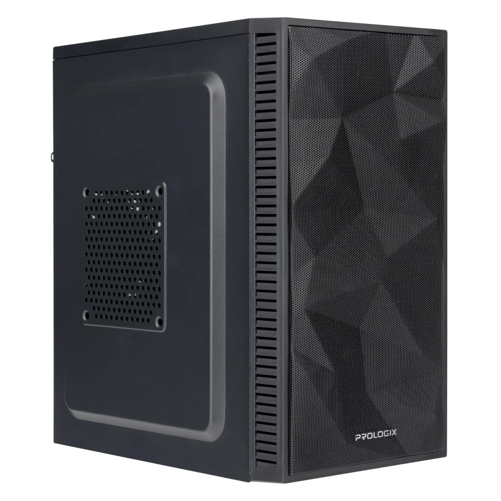 Корпус Prologix E104 Mesh 1xUSB2.0, 2xUSB3.0, Black UA