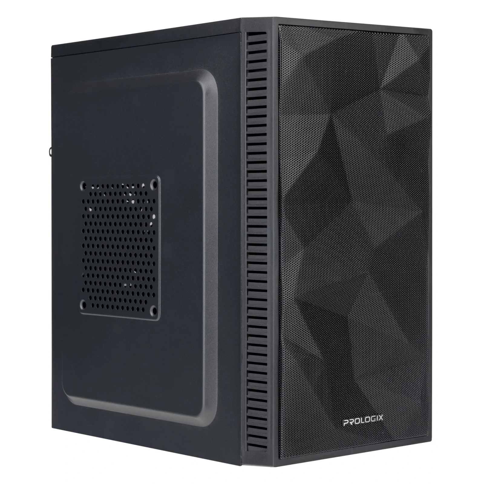 Корпус Prologix E104 Mesh 1xUSB2.0, 2xUSB3.0, Black UA