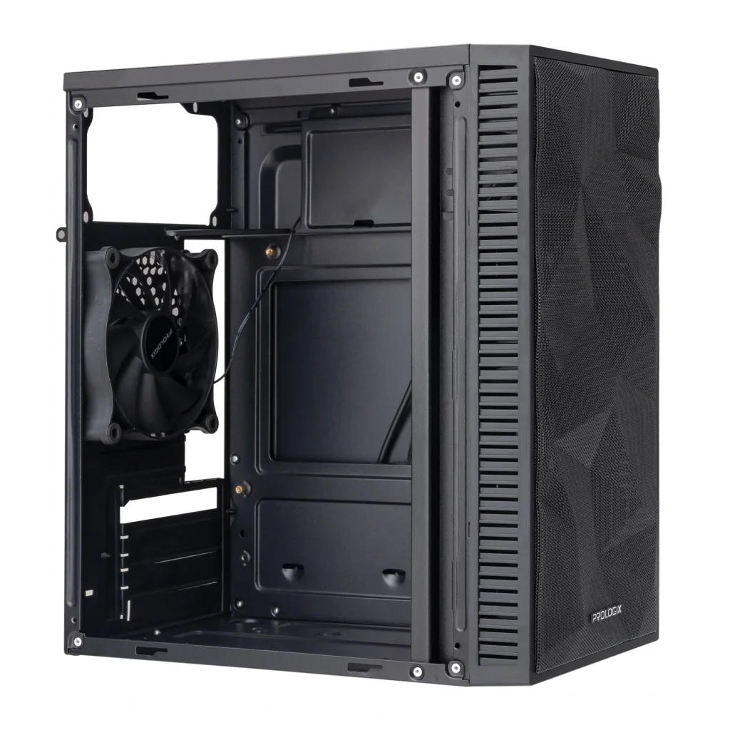 Корпус Prologix E104 Mesh 1xUSB2.0, 2xUSB3.0, Black UA