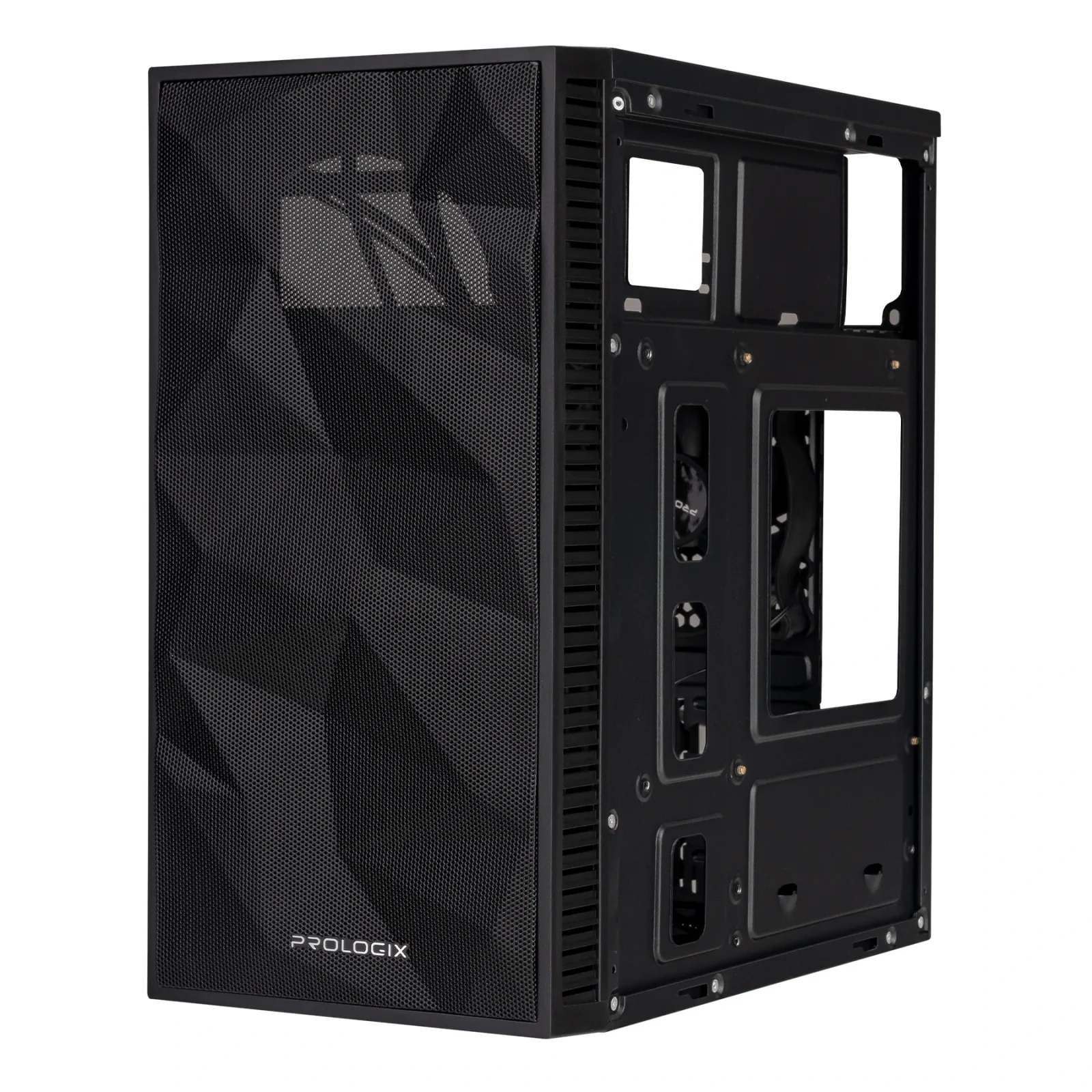 Корпус Prologix E104 Mesh 1xUSB2.0, 2xUSB3.0, Black UA