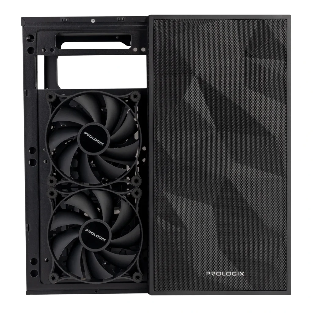 Корпус Prologix E104 Mesh 1xUSB2.0, 2xUSB3.0, Black UA