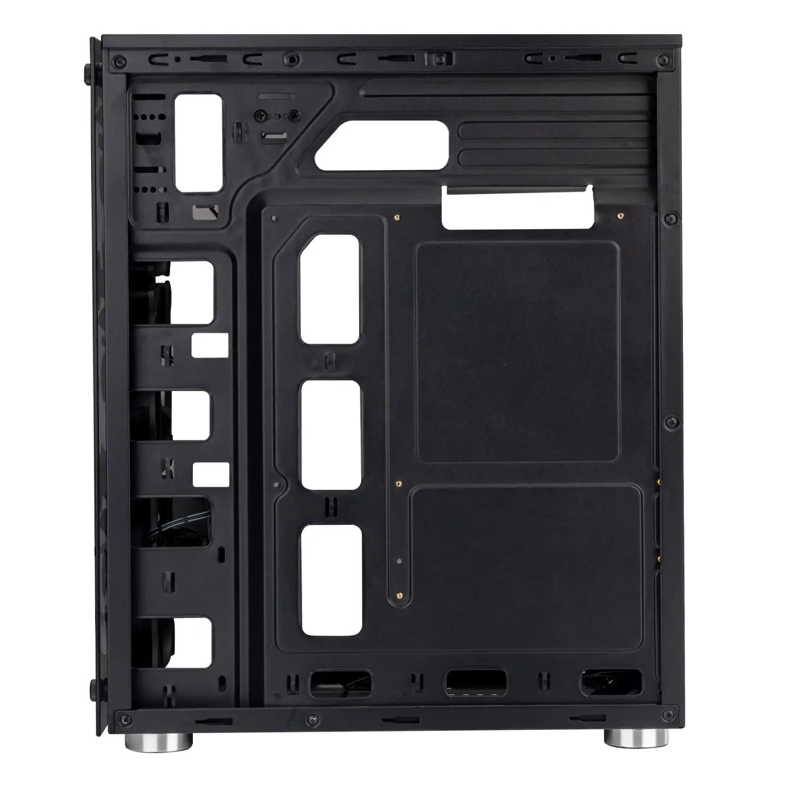 Корпус Prologix E103 Tempered Glass 2xUSB3.0, Black UA