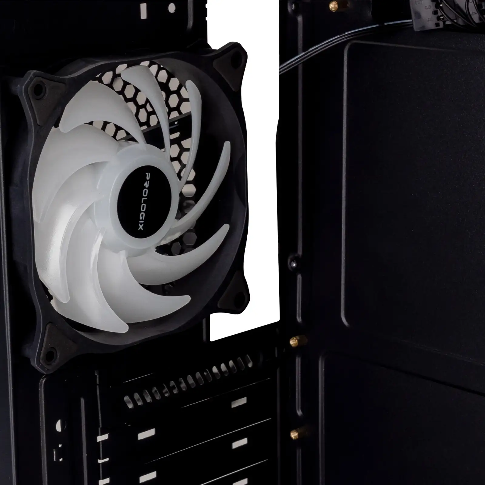 Корпус Prologix E103 Tempered Glass 2xUSB3.0, Black UA