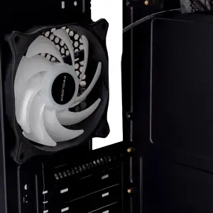 Корпус Prologix E103 Tempered Glass 2xUSB3.0, Black UA