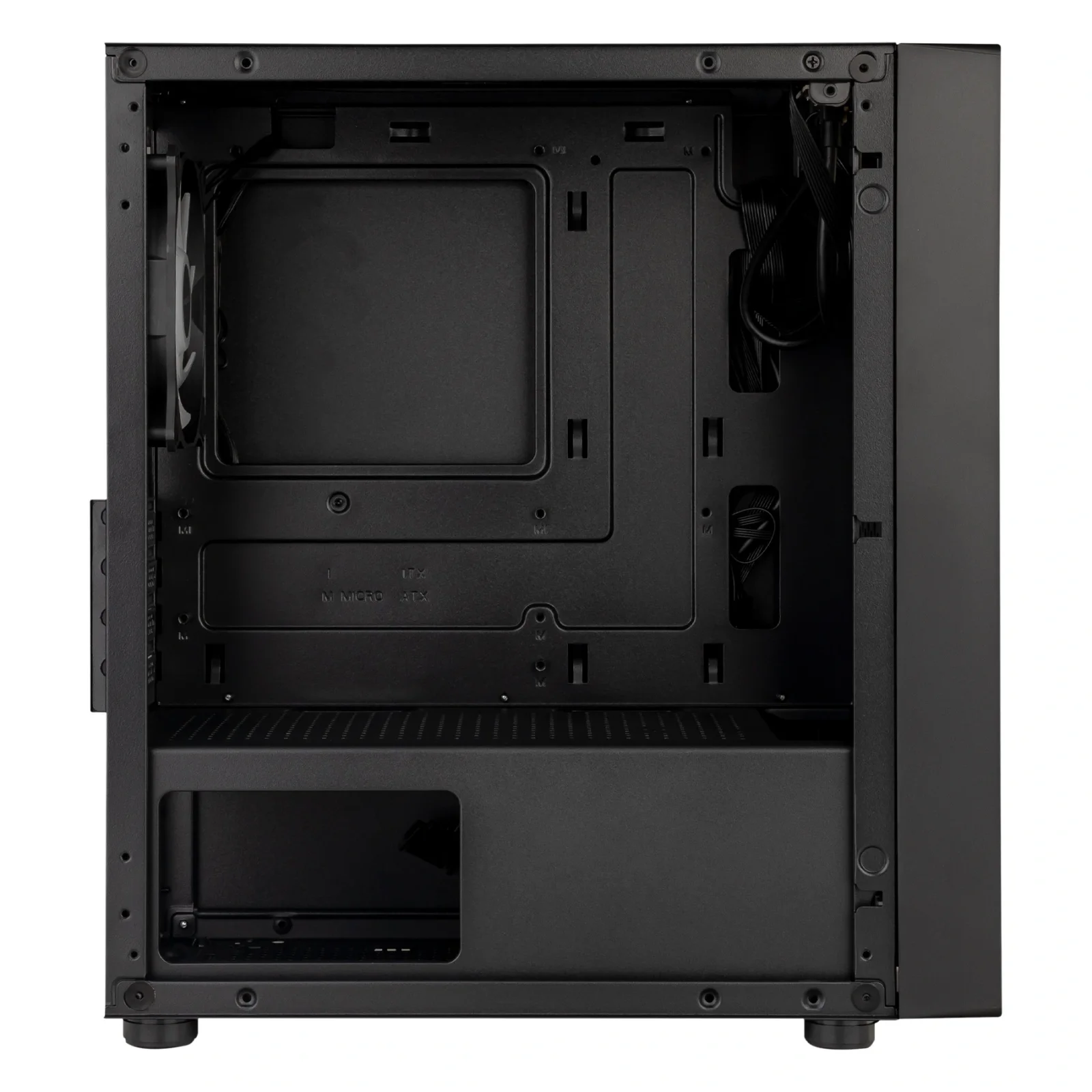 Корпус Prologix E102 Tempered Glass&Mesh 1xUSB2.0, 2xUSB3.0, Black UA