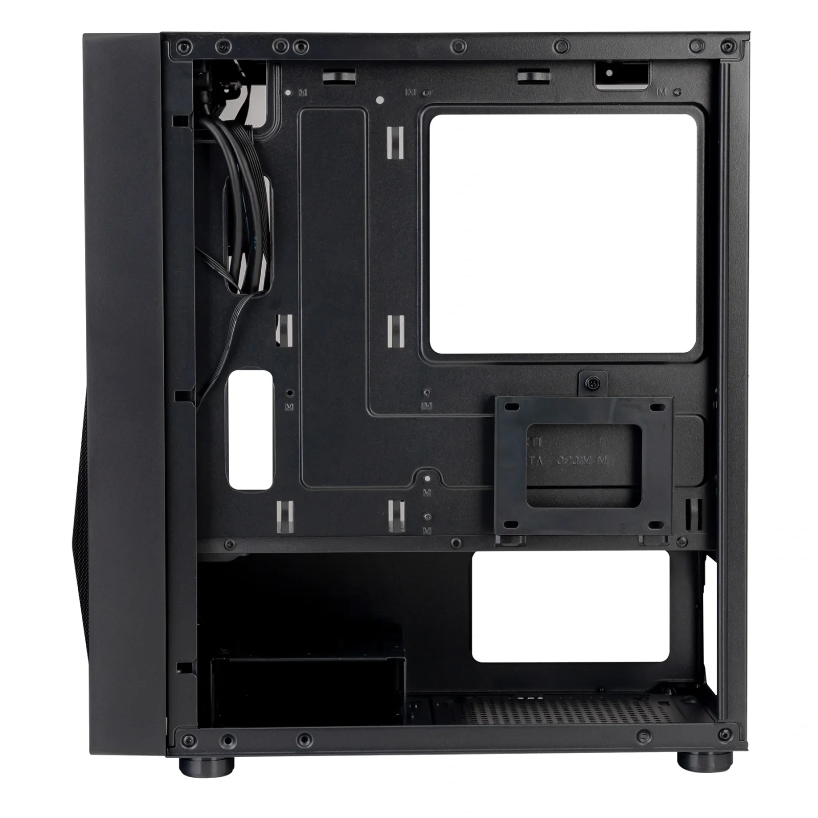 Корпус Prologix E102 Tempered Glass&Mesh 1xUSB2.0, 2xUSB3.0, Black UA
