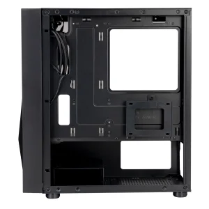 Корпус Prologix E102 Tempered Glass&Mesh 1xUSB2.0, 2xUSB3.0, Black UA