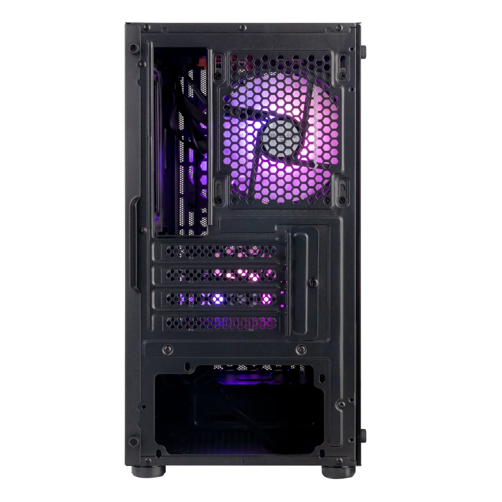 Корпус Prologix E102 Tempered Glass&Mesh 1xUSB2.0, 2xUSB3.0, Black UA