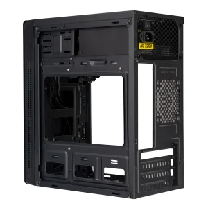 Корпус Prologix E101 500W 12см, 2xUSB3.0, Black UA