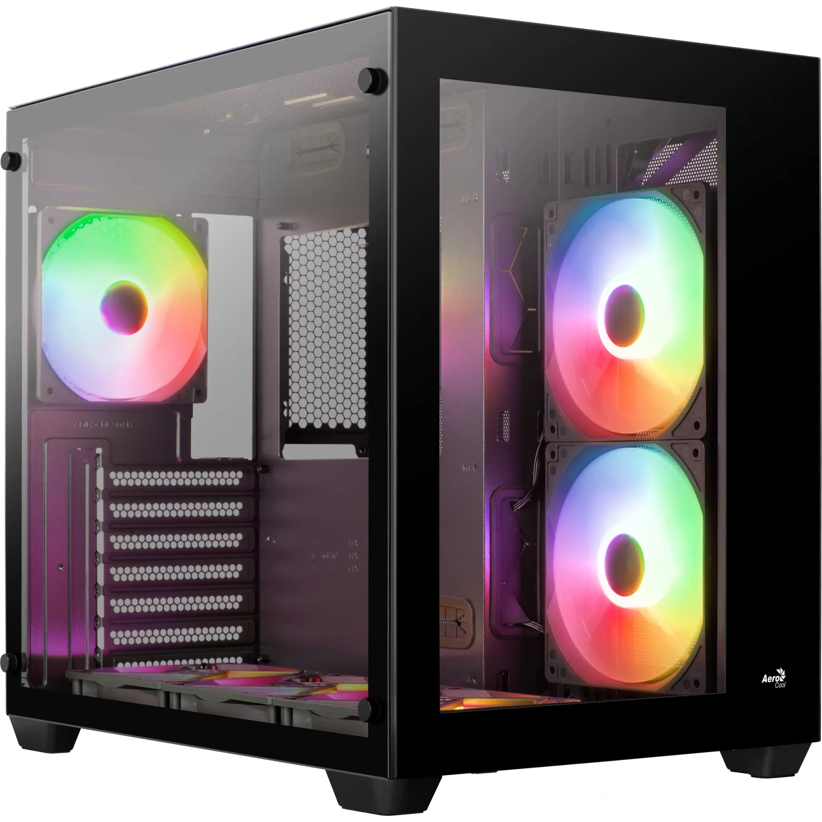 Корпус AeroCool Dryft-G-BK-v2 (ACCM-ES01163.11) Black без БЖ UA