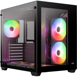 Корпус AeroCool Dryft-G-BK-v2 (ACCM-ES01163.11) Black без БЖ UA