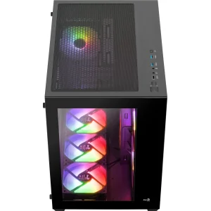 Корпус AeroCool Dryft-G-BK-v2 (ACCM-ES01163.11) Black без БЖ UA