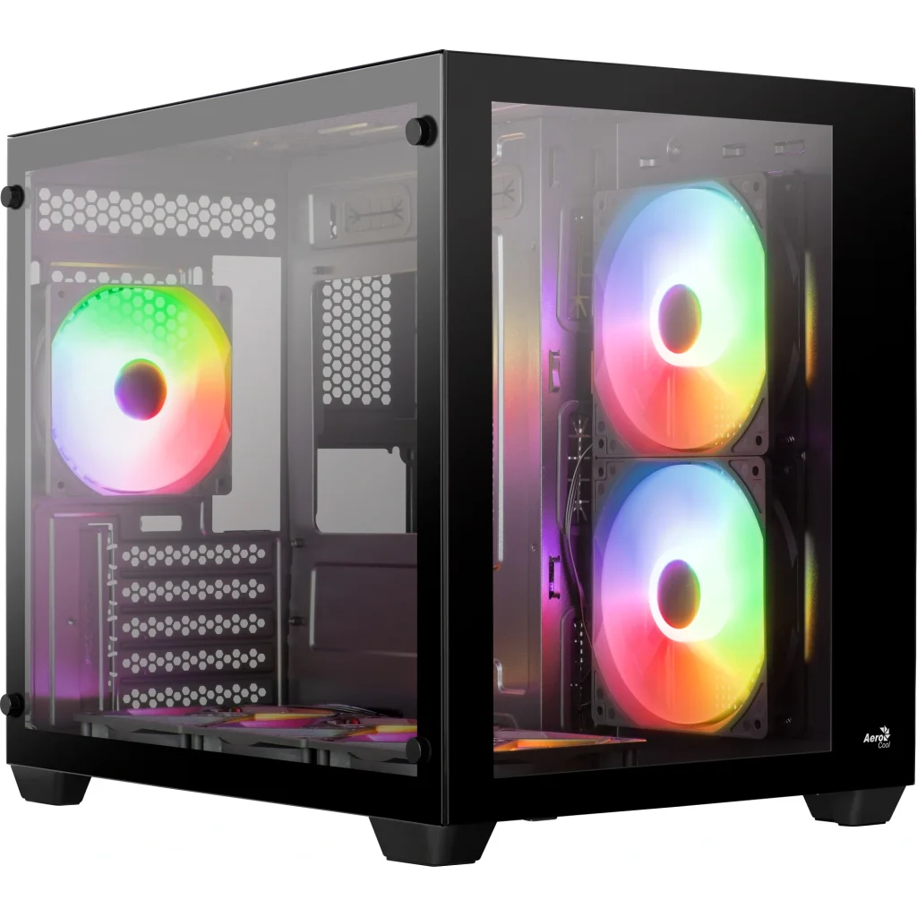 Корпус AeroCool Dryft Mini-G-BK-v2 (ACCS-ES02163.11) Black без БЖ UA