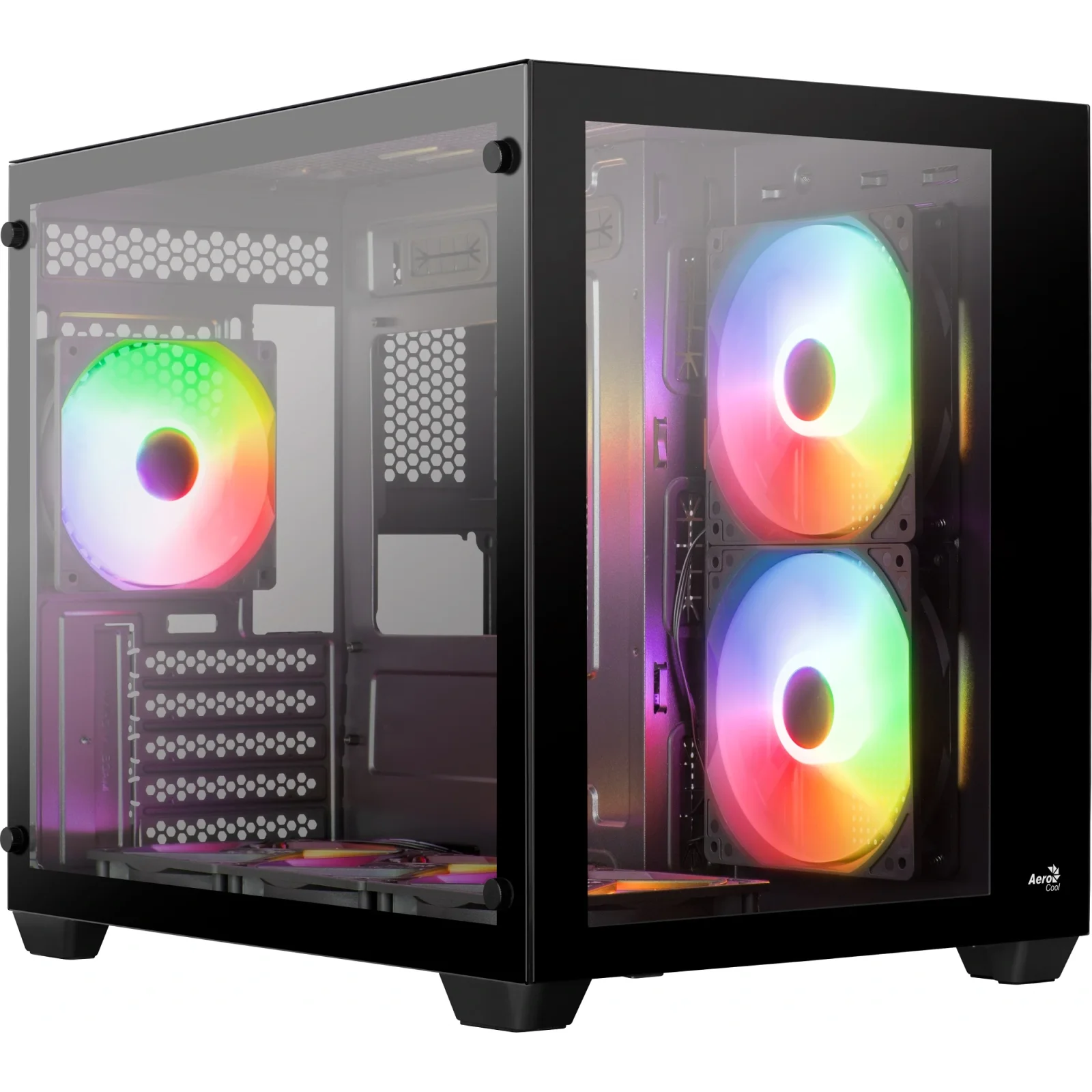Корпус AeroCool Dryft Mini-G-BK-v2 (ACCS-ES02163.11) Black без БЖ UA