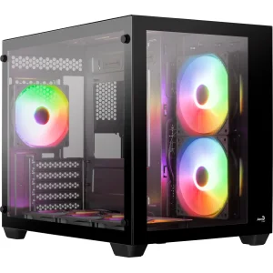 Корпус AeroCool Dryft Mini-G-BK-v2 (ACCS-ES02163.11) Black без БЖ UA