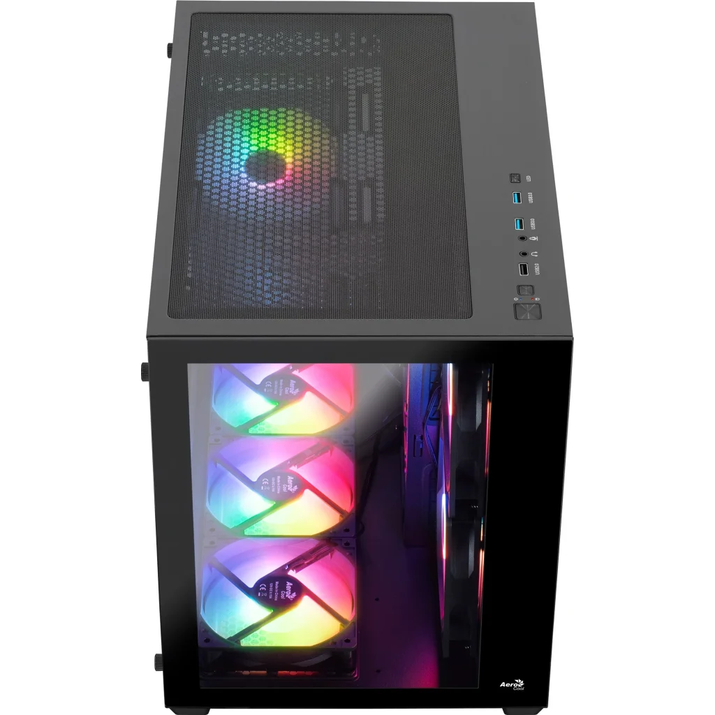 Корпус AeroCool Dryft Mini-G-BK-v2 (ACCS-ES02163.11) Black без БЖ UA