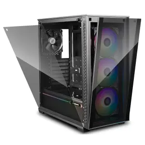 Корпус DeepCool Matrexx 70 ADD-RGB 3F Black (DP-ATX-MATREXX70-BKG0P-3F) без БЖ UA