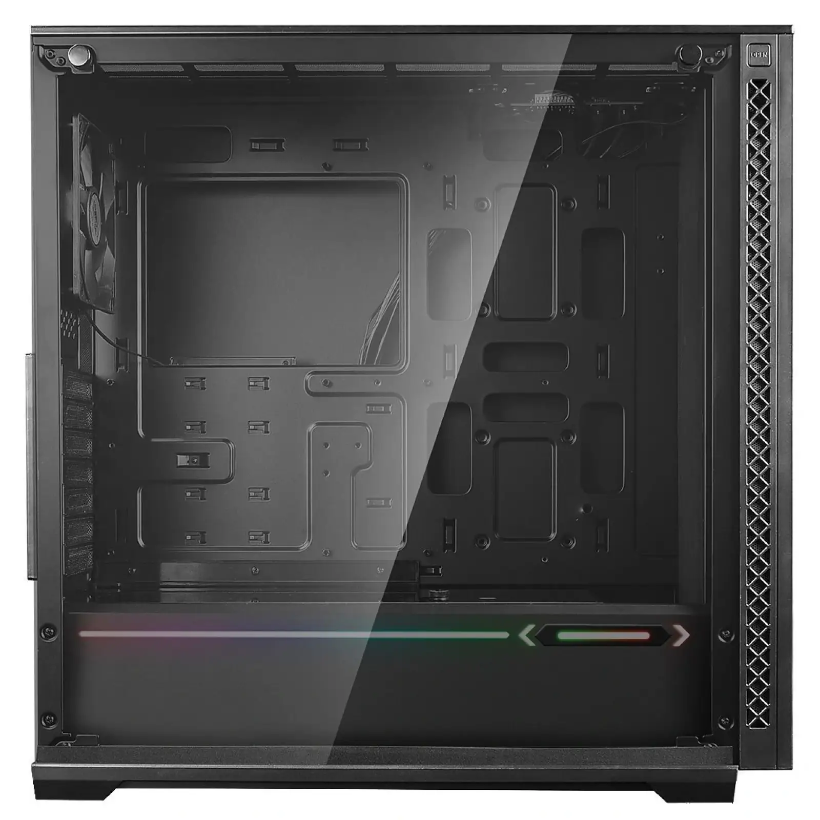 Корпус DeepCool Matrexx 70 ADD-RGB 3F Black (DP-ATX-MATREXX70-BKG0P-3F) без БЖ UA