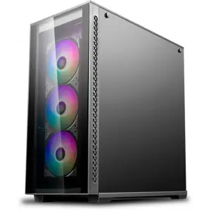 Корпус DeepCool Matrexx 70 ADD-RGB 3F Black (DP-ATX-MATREXX70-BKG0P-3F) без БЖ UA