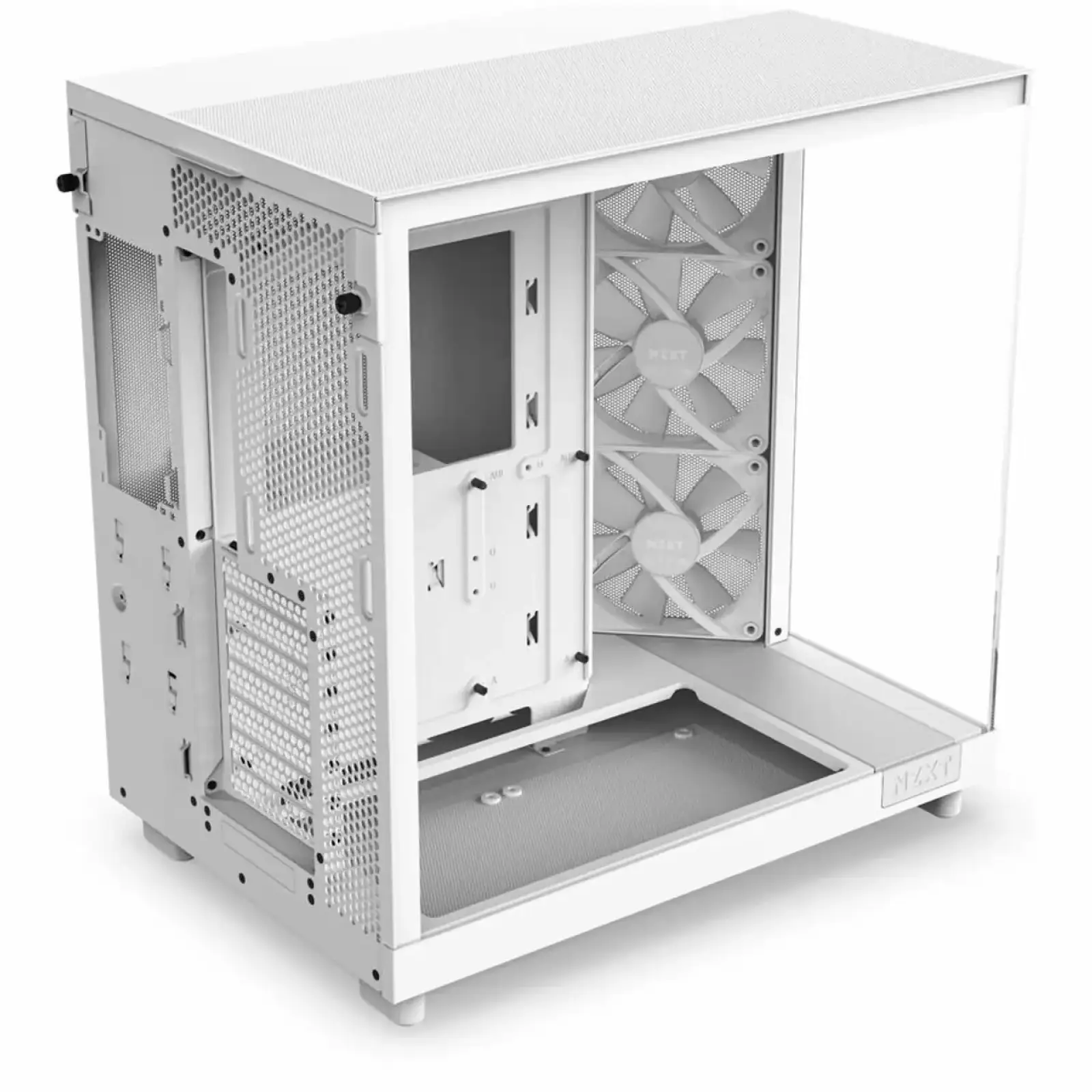 Корпус NZXT H6 Flow RGB White (CC-H61FW-R1) без БП UA